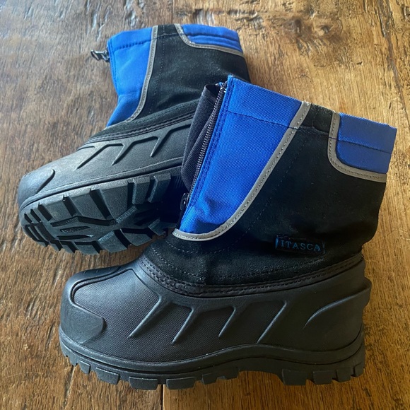 Itasca snow boot blue sz 13 - Picture 1 of 15